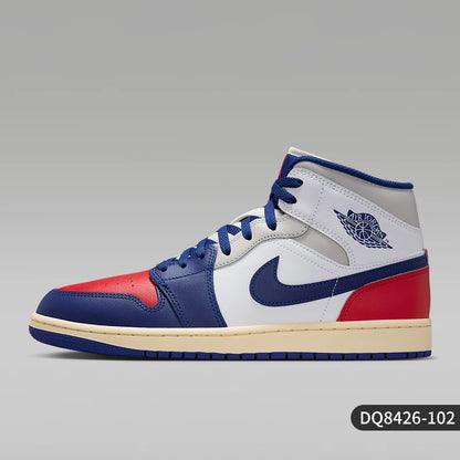 Nike Original JORDAN Herren-Basketballschuhe aus Leder, strapazierfähig, klassisch, DQ8426-102