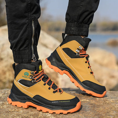 Chaussures de sécurité à embout en acier pour hommes, bottes de travail anti-perforation, chaussures de protection antidérapantes, chaussures de sport pour hommes