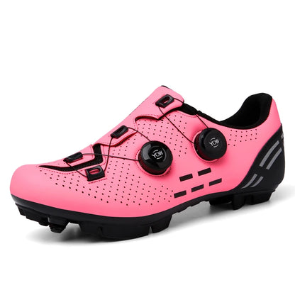 Hochwertige Fahrradschuhe für Herren, SPD, selbstverriegelnd, Rennrad-Sportschuhe, MTB-Mountainbike-Schuhe für Damen, rutschfeste Fahrradschuhe 36-47