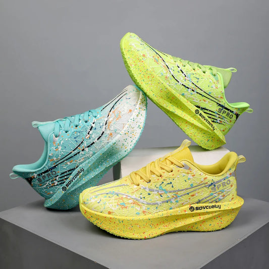 Zapatillas de running para hombre Marathon, transpirables, ligeras y cómodas, calzado casual deportivo de corte bajo resistente al desgaste para hombre