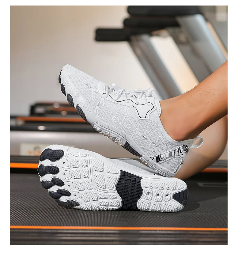 Sapatos Barefoot para Homem e Mulher, Calçado de Praia Outdoor de Secagem Rápida e Antiderrapante, Sapatos para Desportos Aquáticos e Fitness Indoor, Calçado Desportivo