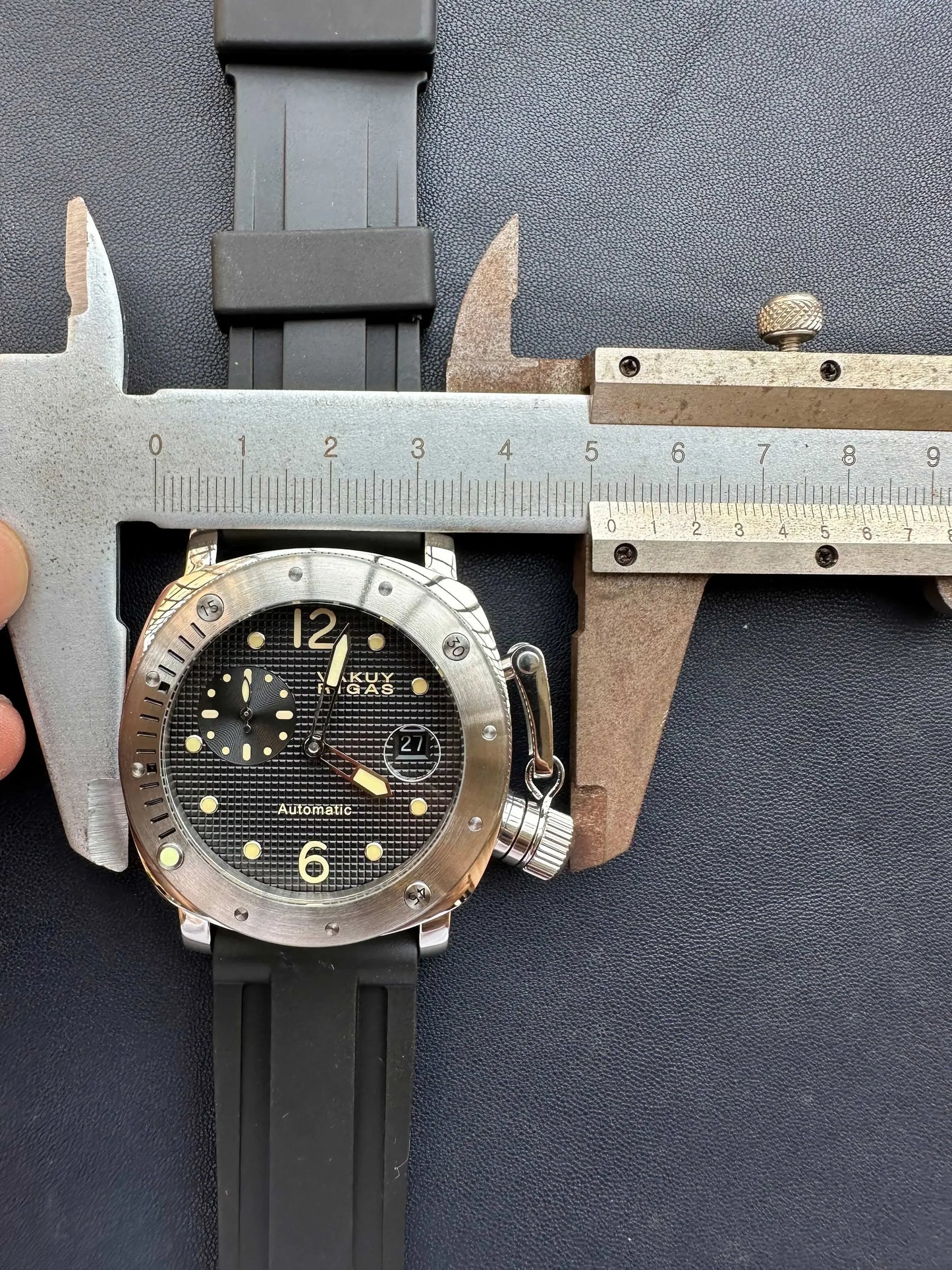 Men's Automatic Mechanical Watch Navy Military Watch for Seagull ST25 Automatic Movement Super Luminous 200 Waterproof