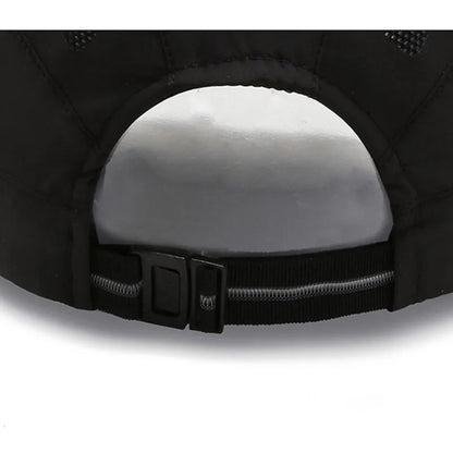 Unisex SPORTS med bogstavtryk, hurtigtørrende baseballkasket, solhatte, udendørs sommerkasketter i åndbart net, solskærmkasketter, baret, visir, golfhat