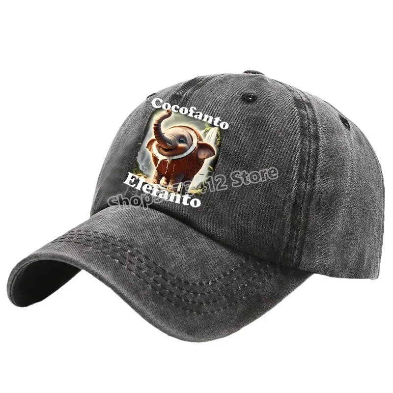 Italian Brainrot Women Men Hats Children's Baseball Cap Accessories Cap Boy Girl Caps Adjustable Men Trucker Sunhat Kids Gift