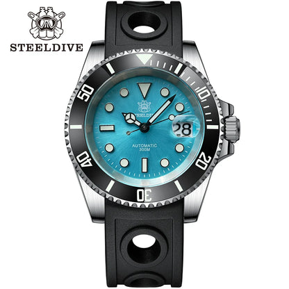 SD1953 Steeldive Brand 2022 Men Mechanical Wristwatch 41mm Stainless Steel Men Watch NH35 Sapphire Glass Men Watches