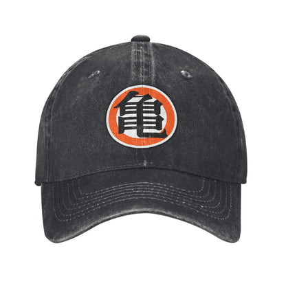 Dragon Ball Master Rosh TURTLE SCHOOL Unisex Baseball Cap  Distressed Washed Caps Hat Fashion Outdoor Unstructured Soft Headwear