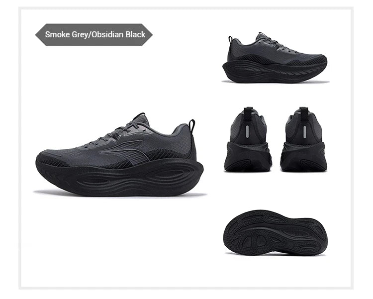 361 Degrees PopBlaze 5 Herren-Laufschuhe, neue Dämpfung, dicke Sohle, atmungsaktiv, rutschfest, Outdoor-Jogging-Sneaker für Herren 672532212