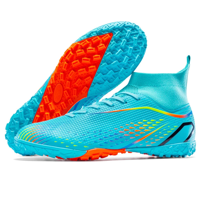 Men's Football Boots Professional Turf Futsal Match Grass Unisex Outdoor Training Soccer Shoes Soccer Cleats Non-slip Breathable