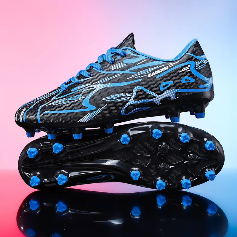 Neue Herren-Fußballschuhe TF Sport Trainings-Soccer-Schuhe, weich, ultraleicht, atmungsaktiv, professionelle Unisex-Sneaker, Rasen-Stollenschuhe für Matches
