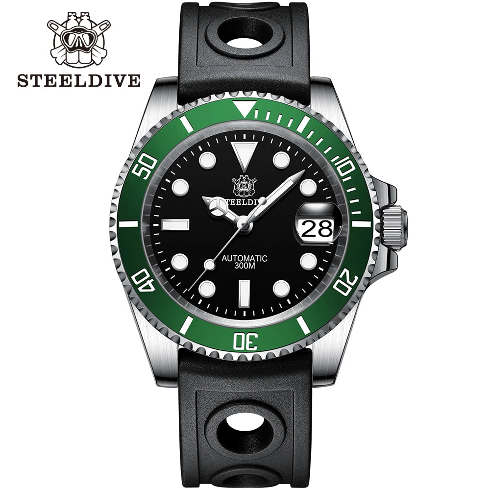 SD1953 Steeldive Brand 2022 Men Mechanical Wristwatch 41mm Stainless Steel Men Watch NH35 Sapphire Glass Men Watches