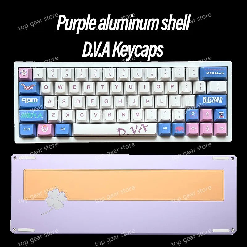 Everglide AE68 Pro Gaming Keyboard 8000Hz Polling Rate High Performance 0.001mm Rapid Trigger ADC Direct Link Dual RGB Lamp