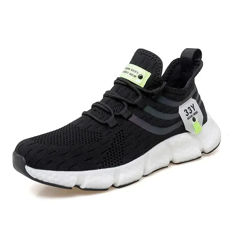 Sports Men's Shoes Spring and Autumn Breathable Casual Running Shoes Lightweight Walking Couple Shoes Men's Spirit Women's Shoes