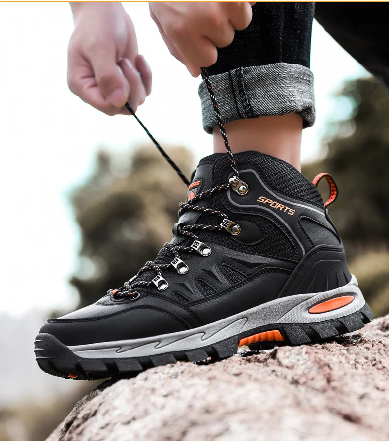 Waterdichte wandelschoenen voor buiten, voor heren en dames, voor de lente en herfst, slijtvaste bergsportschoenen, jachtsportschoenen