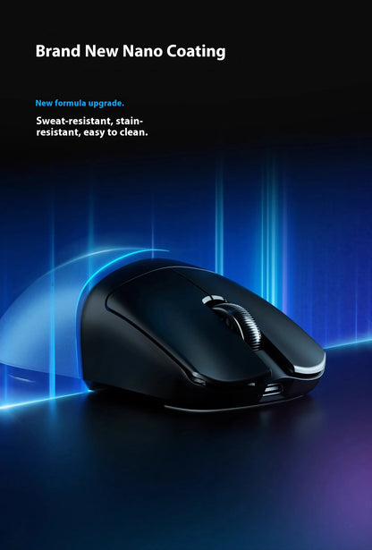ATK Blazing Sky F1 V2 Ultra Max Ασύρματο Gaming Ποντίκι Διπλής Λειτουργίας Ελαφρύ PAW3950Ultra Διπλό 8K Χαμηλής Καθυστέρησης Εργονομικό Extreme