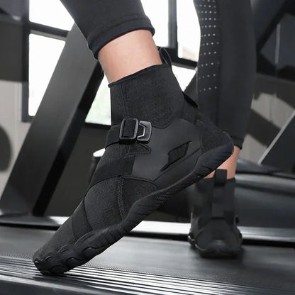 Zapatillas deportivas de exterior para senderismo y vadeo, unisex, para natación, calzado acuático de caña alta barefoot, zapatos aqua para playa, fitness, buceo y surf
