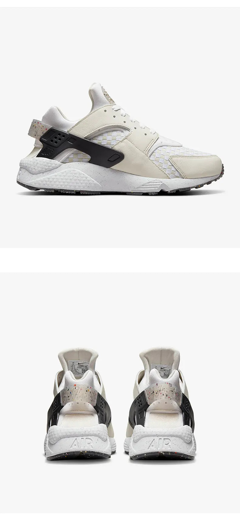 Nike Original Air Huarache Unisex-Laufschuhe mit Stoßdämpfung DM0863-001