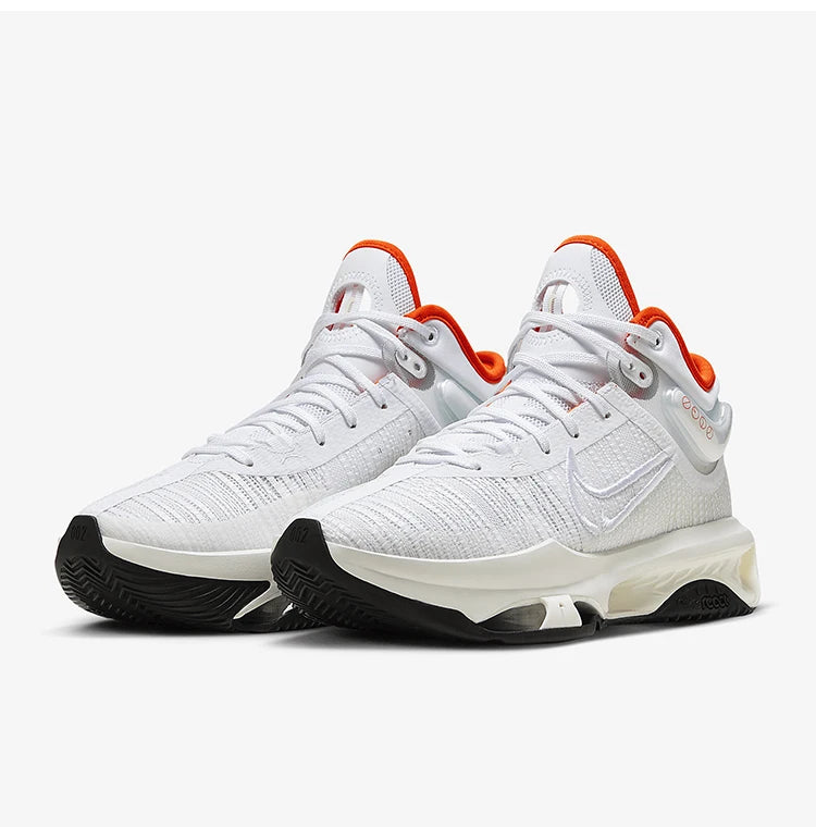 Originálne nové pánske basketbalové topánky Nike s tlmením a priedušnou konštrukciou, stredne vysoké, DJ9432-500