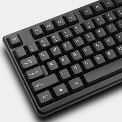NEW USB Wired Keyboard For PC Computer Notebook Computer Keyboard with Optical Wired Mouse for Windows Mac OS Desktop Laptop PC