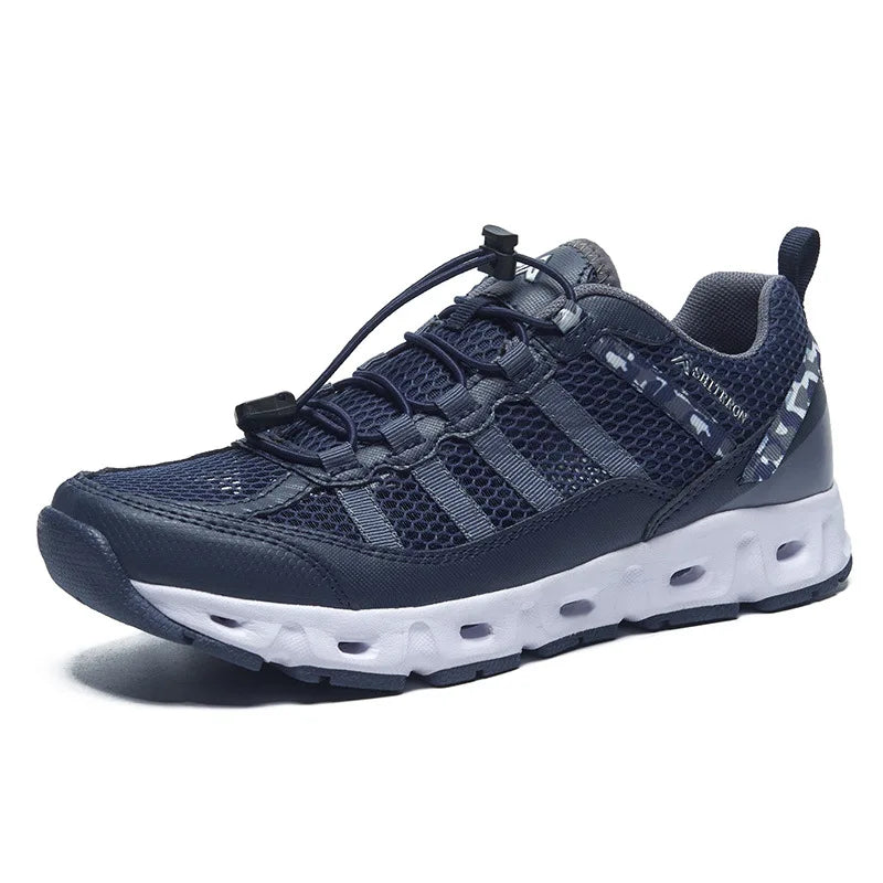 TaoBo 2024 Big Size 46 Men Upstream Quick Drying Sports Footwear Woman Aqua Shoes Quick Lace-Up Climbing Trekking Sneakers