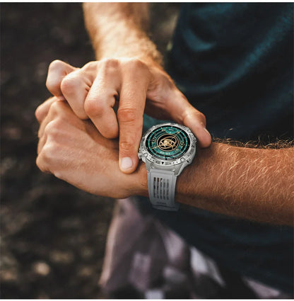 Smart Watch Men GPS Track High End watch Swim Waterproof Watches six axis sensor Sports 2GB Memory GPS Map Compass Smartwatch