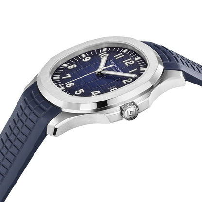 DIDUN Sport Men Automatic Mechanical Watches Sapphire Stainless Steel 10Bar Waterproof Clock