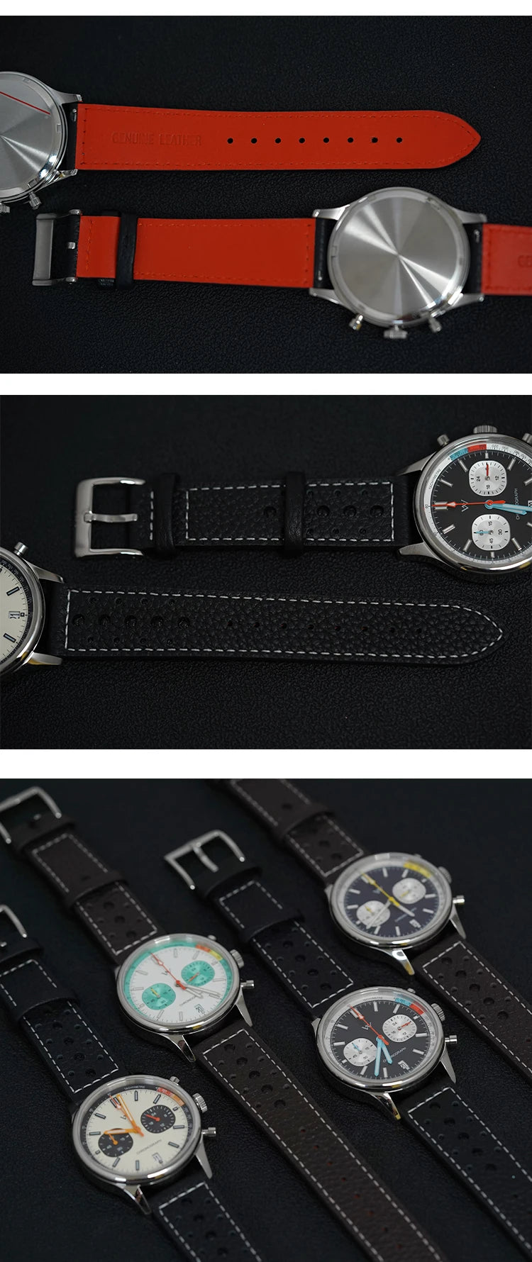 WM Watch VK64 Quartz Watch Waterproof Classic Casual Business Men's Watch Welly Merck Watch WM247M
