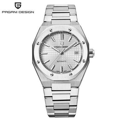 PAGANI DESIGN 2026 Top Brand Men Watch 8215 Military Sports Automatic Mechanical Watches Waterproof Stainless Steel reloj hombre
