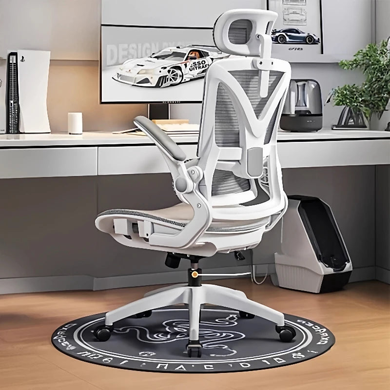Support lombaire 3D course pivotant réglable maille respirante haute densité éponge siège Silla De Escritorio chaise De jeu ergonomique