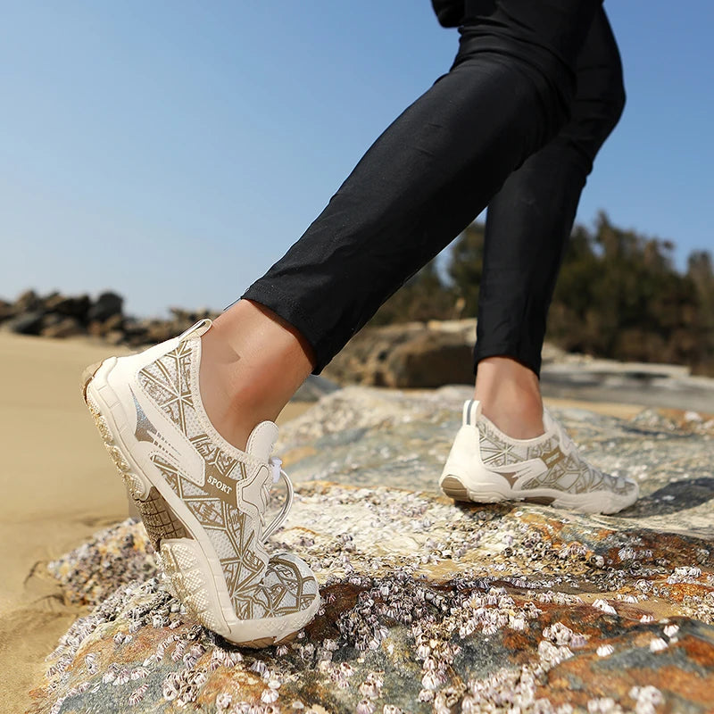 Barefoot-schoenen, sneldrogende, antislip, lichtgewicht wandelschoenen voor heren voor buitengebruik, geschikt voor het strand, wandelen, fitness, sportschoenen 36-4