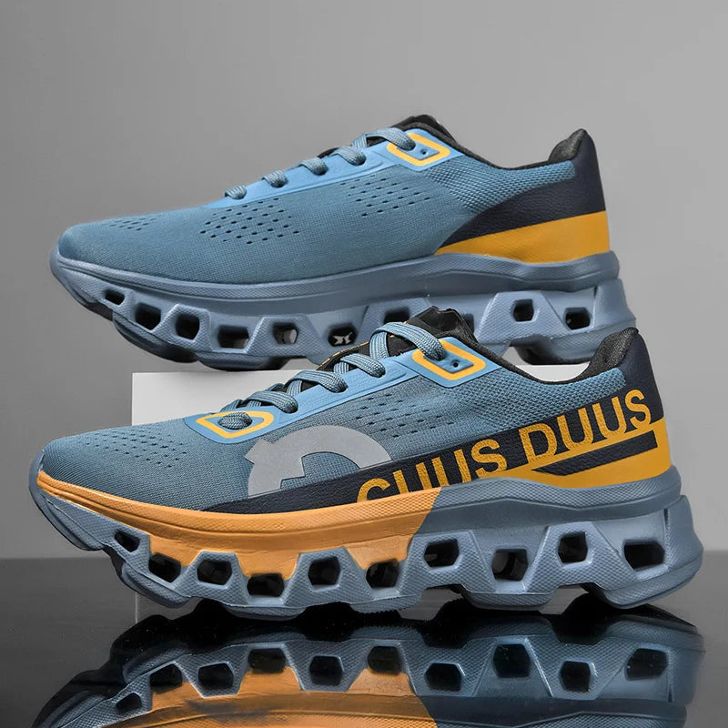 Herren-Laufschuhe Offroad-Schuhe Dämpfende Jogging-Schuhe Rutschfeste atmungsaktive Mesh-Luxusschuhe Outdoor-Paar-Trainer Renn-Sneaker