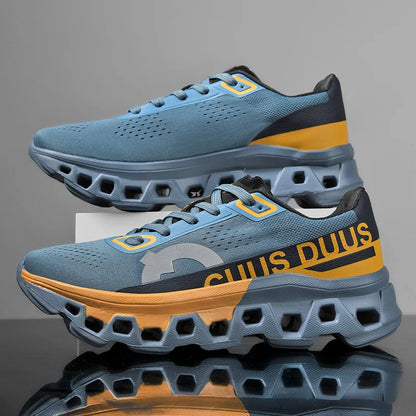 Herren-Laufschuhe Offroad-Schuhe Dämpfende Jogging-Schuhe Rutschfeste atmungsaktive Mesh-Luxusschuhe Outdoor-Paar-Trainer Renn-Sneaker