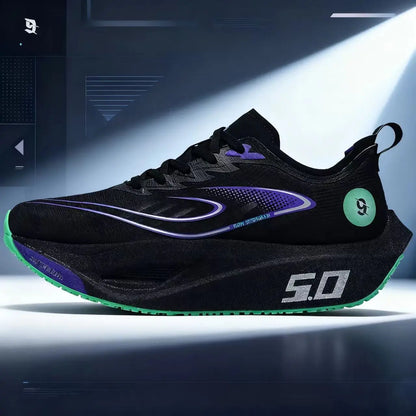Ténis de corrida unissexo 2025 com placa integral de carbono, profissionais para maratona, leves, com amortecimento reativo e respiráveis