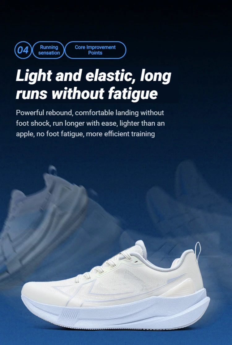 Xtep 2000km 5.0 Running Shoes Women Resistant Durable Combat Wear Resistant Lightweight Sneakers New Arrival 874118110024