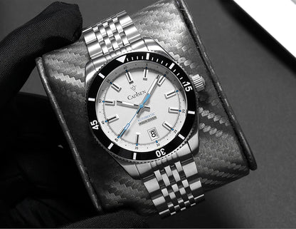 NEW 2025 CADISEN Mens Watches Mechanical Wristwatch For Men Automatic Watch Men Japan 8215 Ceramic Bezel 10Bar Waterproof Clock