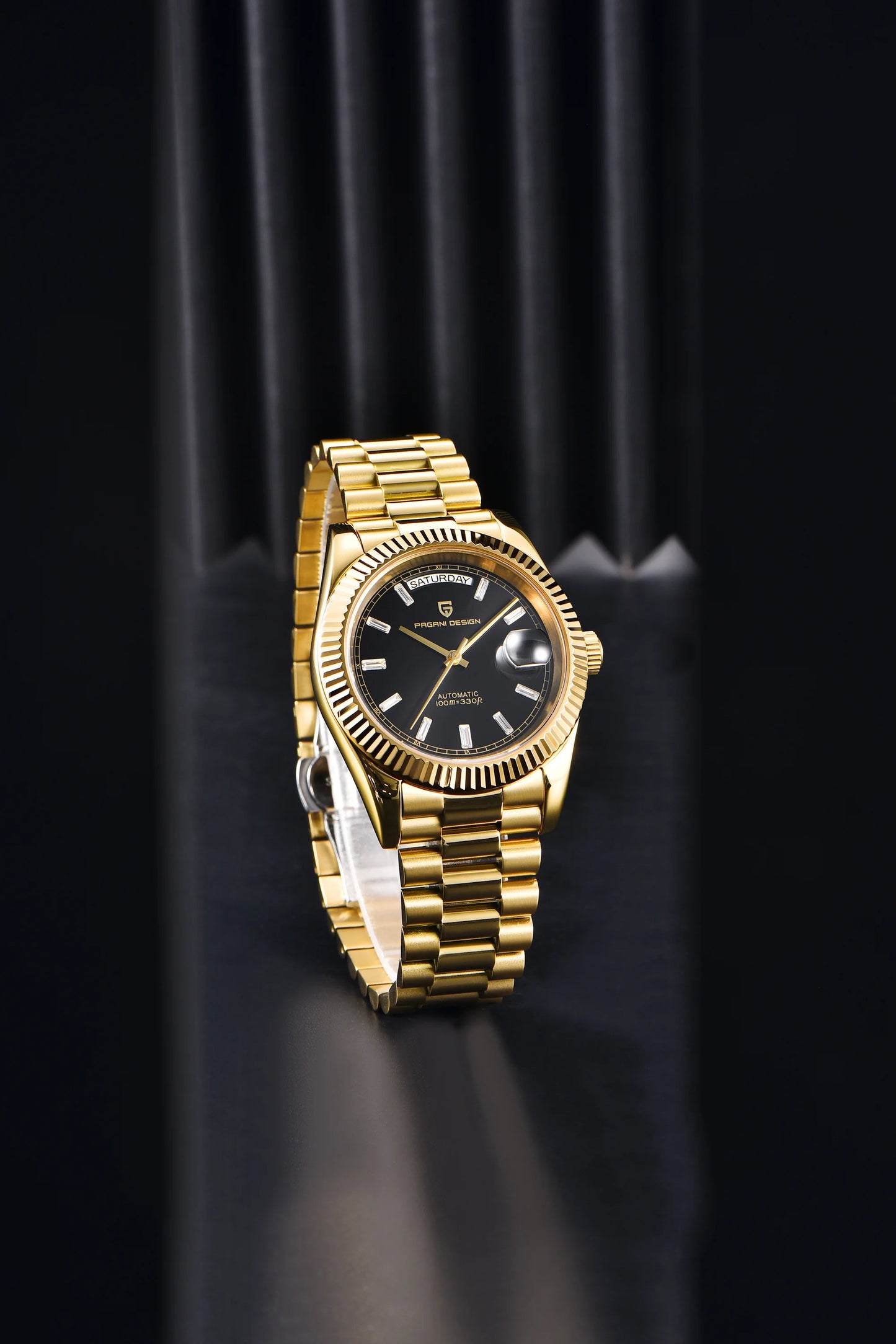 PAGANI DESIGN Men's Watches DD40 Gold White Luxury Automatic Watch Men Japan Movt Date Week Mechanical Watches For Men 2026 New