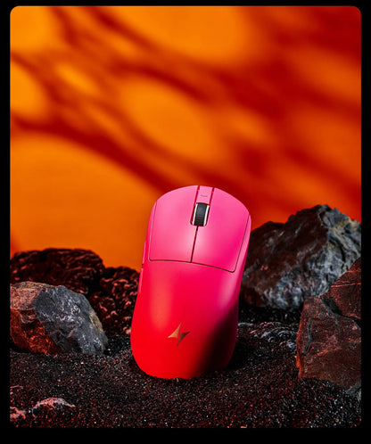 ATK A9 belaidė žaidimų pelė su NearLink technologija, ergonomiška PAW3395, trijų režimų Bluetooth, mažos delsos e. sporto pelė PC