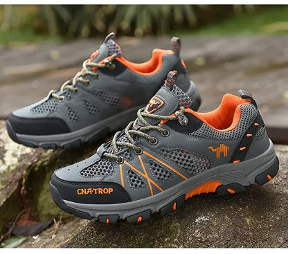 Men's Hiking Shoes Breathable Mesh Sports Summer Outdoor Wear-resistant Hiking and Hunting Tactical Shoes