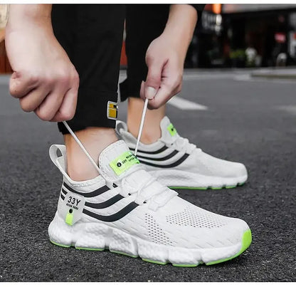 Sports Men's Shoes Spring and Autumn Breathable Casual Running Shoes Lightweight Walking Couple Shoes Men's Spirit Women's Shoes