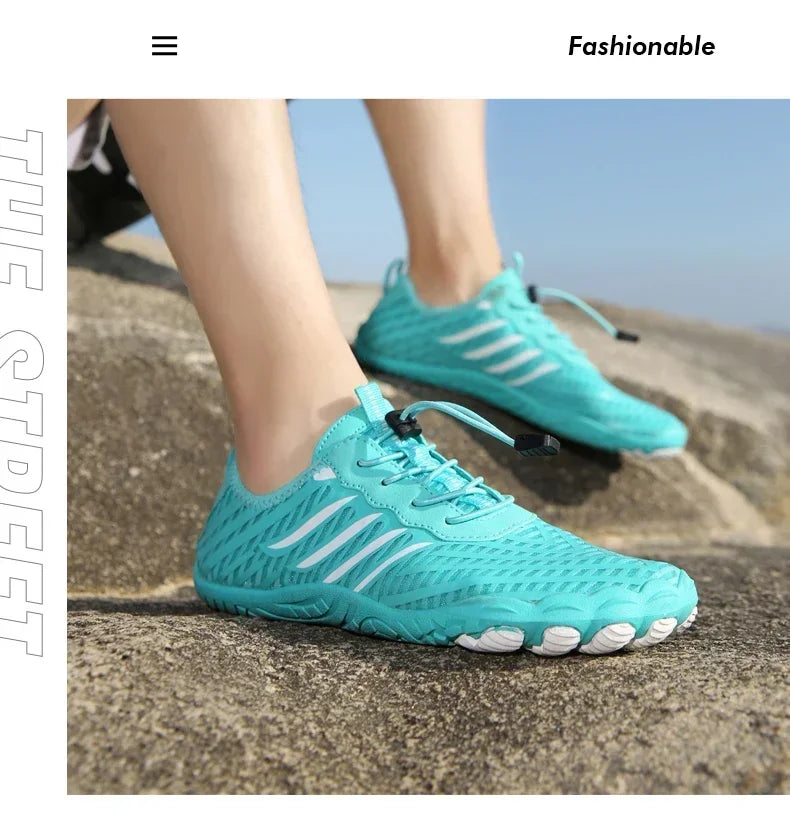 Water Shoes For Men Women Barefoot Shoes Quick Dry Beach Aqua Shoes Lightweight Sports Sneakers Hiking Surfing Boating Fishing