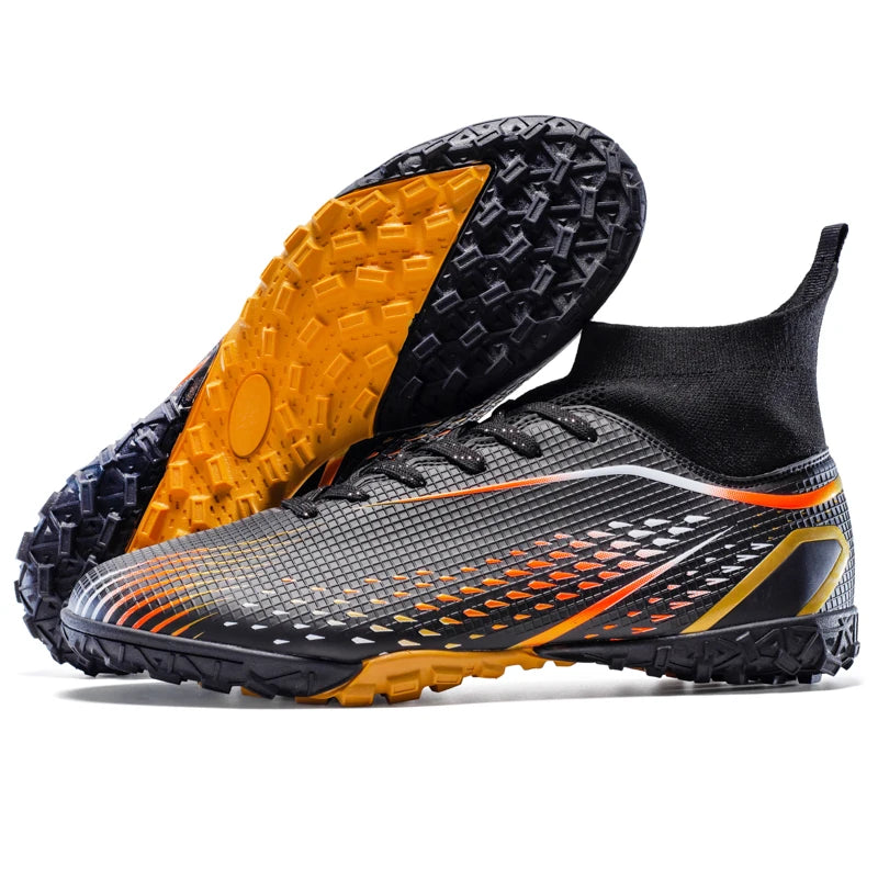 Men's Football Boots Professional Turf Futsal Match Grass Unisex Outdoor Training Soccer Shoes Soccer Cleats Non-slip Breathable