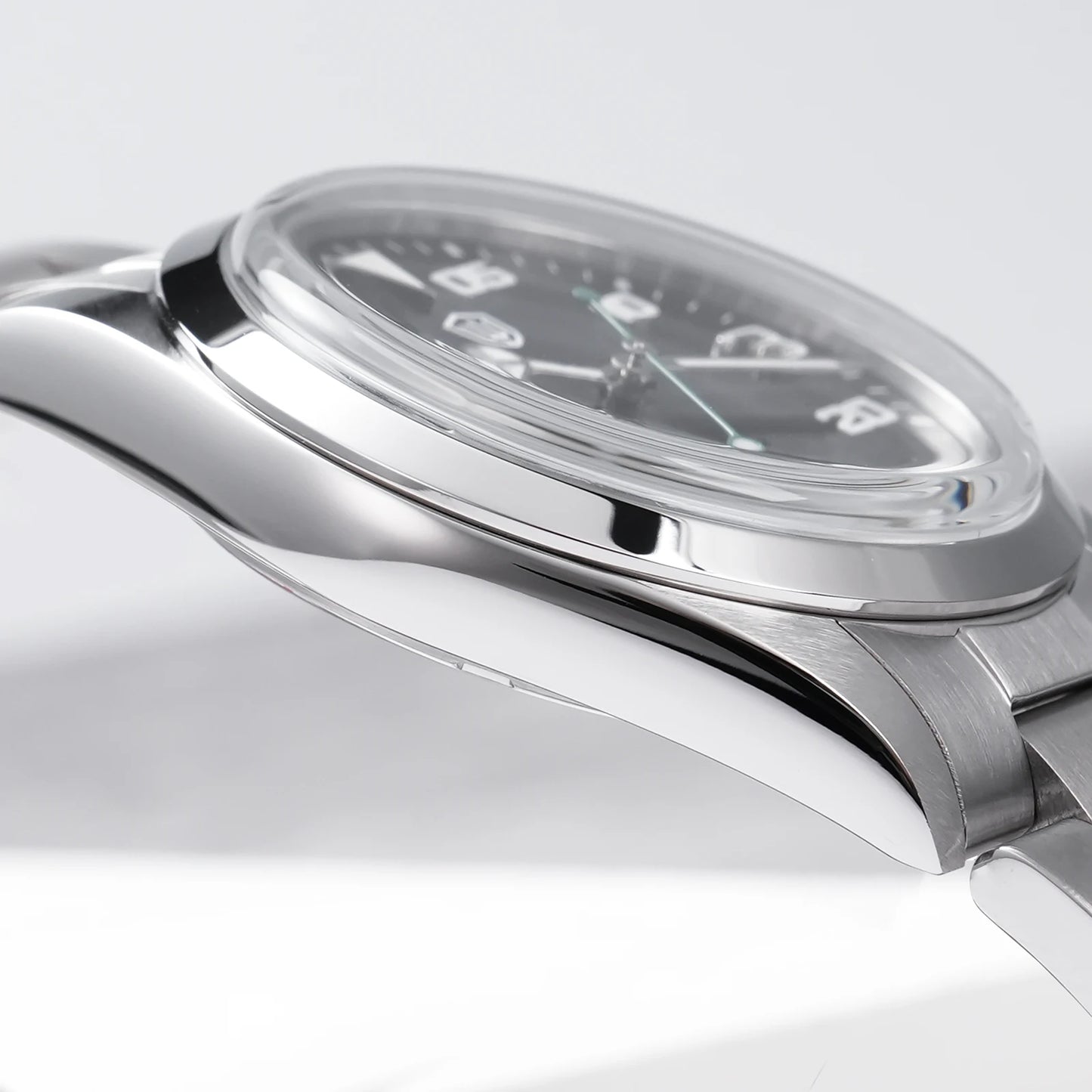 Watchdives WD1016 V3 37mm Watch VH31 Sweep Movement Stainless Steel Watches Luxury Sapphire 100m Waterproof Men Watch Box Gift