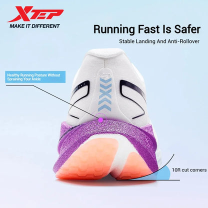 Xtep Shyft 1.0 profesionalni tekaški čevlji za moške, poletni maratonski čevlji z ogljikovo ploščo za blaženje udarcev, tekmovalni čevlji 875319110083