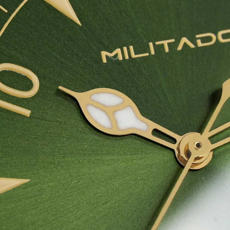 Militado ML08 Men’s Military Field Watch Ronda 515 Quartz, Sapphire Crystal, 10Bar Waterproof & Luminous