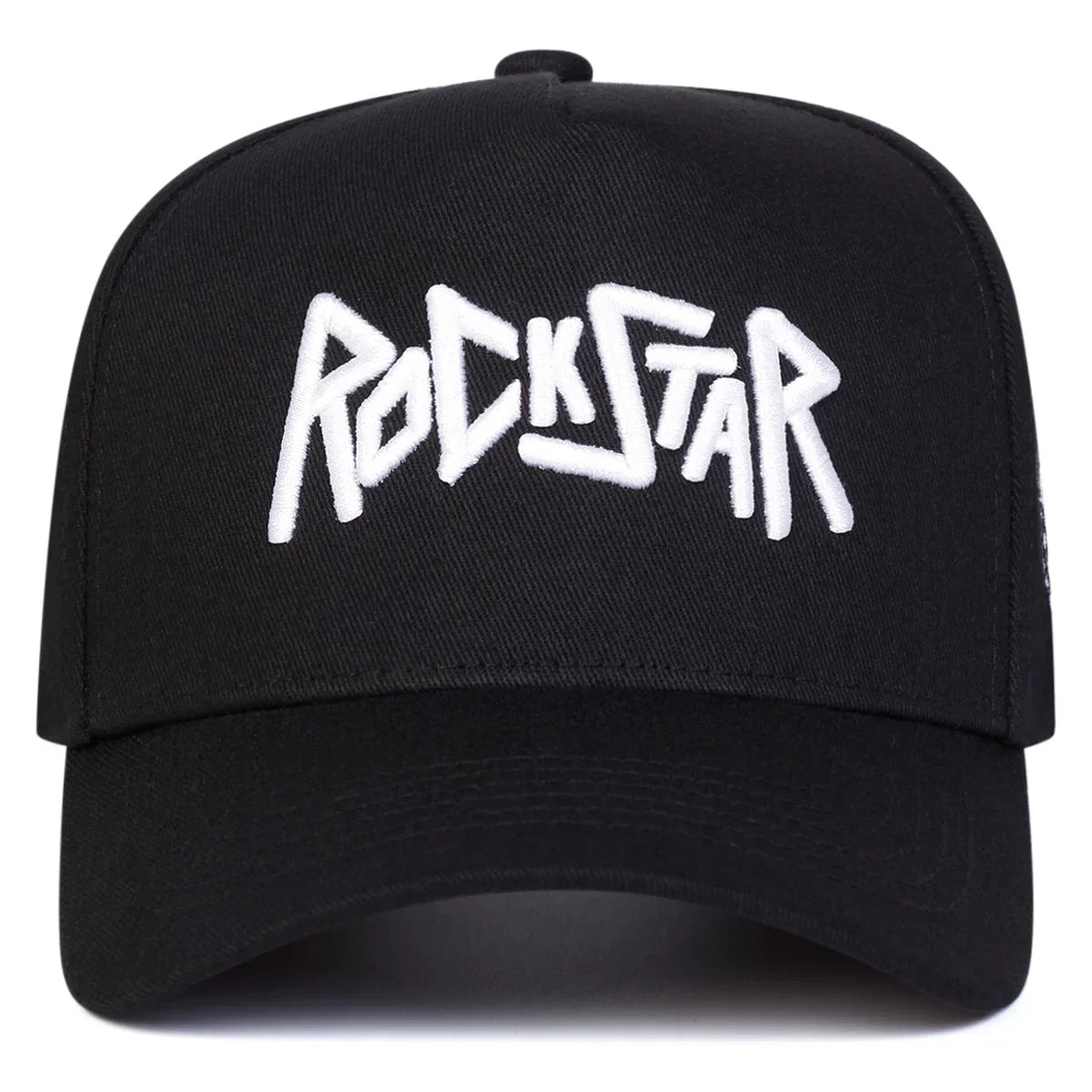 Șepci de baseball unisex ROCKSTAR cu broderie cu litere, pentru primăvară și toamnă, pentru activități în aer liber, reglabile, casual, cu protecție solară, șepci sportive