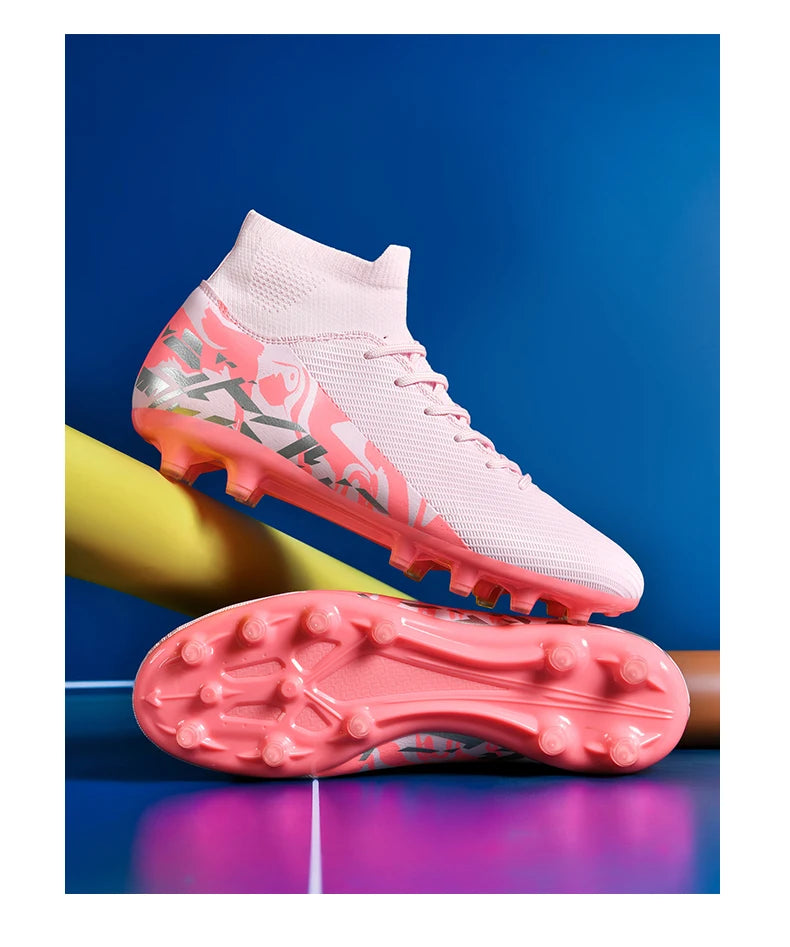 Chaussures de football professionnelles pour hommes, crampons de football FG/TF, baskets d'entraînement de football, chaussures de sport d'extérieur pour hommes