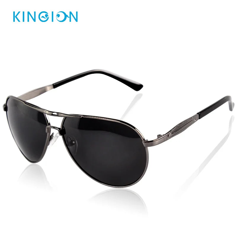 Classic Polarized Pilot Sunglasses For Male Driving Black Sun Glasses Men's Vintage Eyewear Gafas De Sol 8955