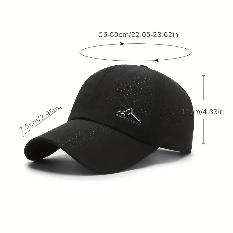 1/9pcs Unisex Lightweight Ventilated Mesh Baseball Cap - Stay Cool & Protected in Summer - Sun Shield for Women & Men