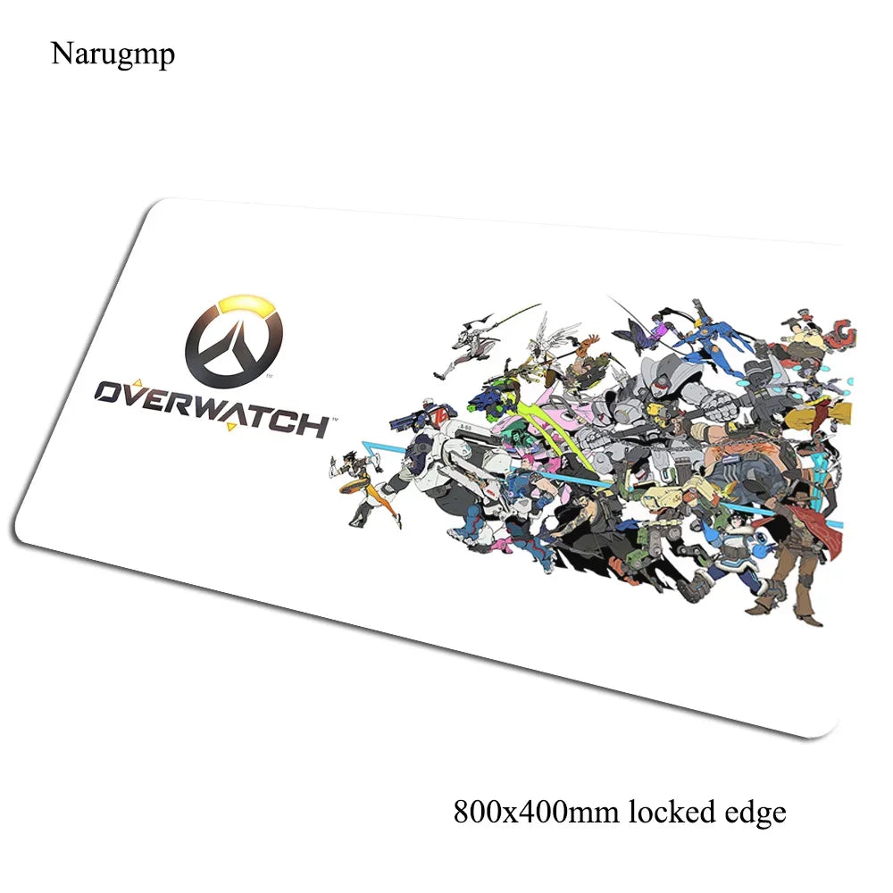 Overwatch mouse pad 80x40cm gaming mousepad game Halloween Gift large mouse pad gamer computer desk big mat notebook mousemat PC