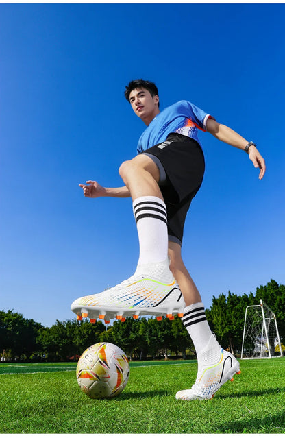 Nove muške tenisice za nogomet, vruća ponuda, visokokvalitetne nogometne kopačke za žene, unisex tenisice za futsal, ultralake profesionalne TF/FG tenisice