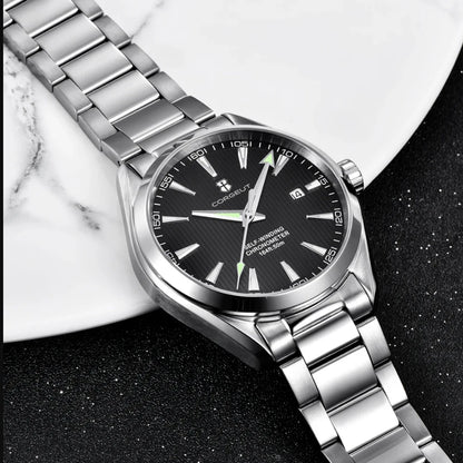 Luxury NH35 Corgeut Watch Men reloj hombre 41mm Sport Clock Automatic Mechanical Wristwatches Sapphire Steel Band Men's Watch
